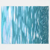 Couverture Polaire Turquoise shimmer (Devant (Horizontal))