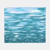 Couverture Polaire Turquoise shimmer (Devant (Horizontal))