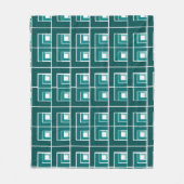 Couverture Polaire Turquoise Topsy Turvy (Devant)