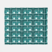 Couverture Polaire Turquoise Topsy Turvy (Devant (Horizontal))