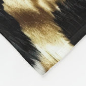 Couverture Polaire Turquoise Vert Or Noir Blanc (Coin)