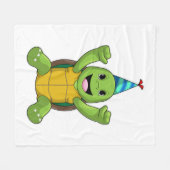 Couverture Polaire Turtle at Birthday (Devant (Horizontal))
