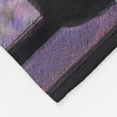 Couverture Polaire Tuxedo Chat dans la peinture de fenêtre Art animal (Coin)