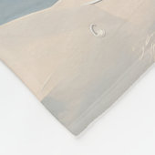 Couverture Polaire Tuxedo Chat en Noël de neige (Coin)