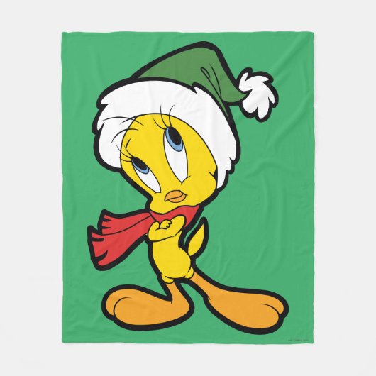 Couverture Polaire TWEETY™ Christmas Thghts (Devant)