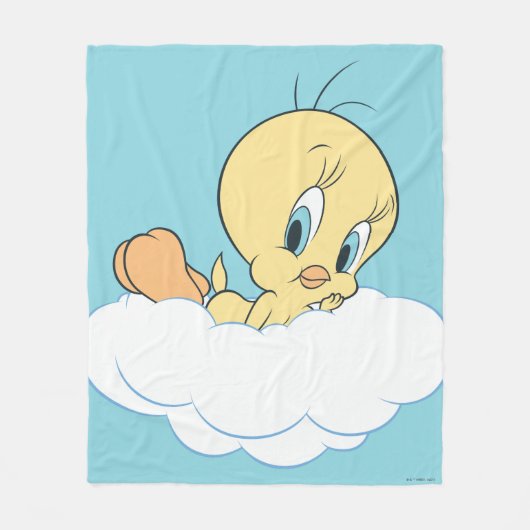 Couverture Polaire Tweety In The Clouds Pose 3 (Devant)