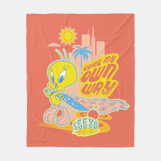 Couverture Polaire TWEETY™ - Mon propre chemin (Devant)