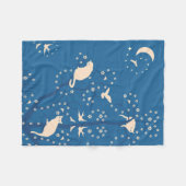 Couverture Polaire Twilight Tomcats Blanche polaire (Devant (Horizontal))