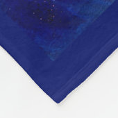 Couverture Polaire Twinkle Guardian Angel personnalisé Blanche en pol (Coin)