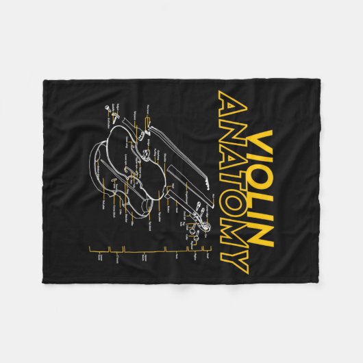 Couverture Polaire Twoset Violin Violin Anatomy Drawing Diagram Limit (Devant (Horizontal))