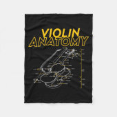 Couverture Polaire Twoset Violin Violin Anatomy Drawing Diagram Limit (Devant)