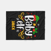 Couverture Polaire Tygraphy Baby Elf Fun Family Matching Baby  (Devant (Horizontal))