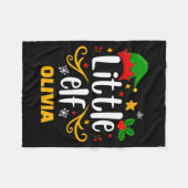 Couverture Polaire Tygraphy Little Elf Fun Family Matching  (Devant (Horizontal))