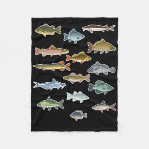 Couverture Polaire Types de pêche de poissons d'eau douce