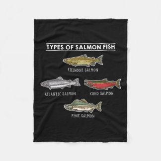 Couverture Polaire Types De Poissons Saumons Pour La Pêche Saumon