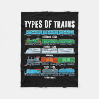 Couverture Polaire Types De Trains Chemise Enfant Garçon Locomotive F