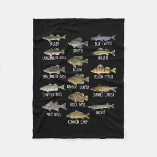 Couverture Polaire Types D'Espèces De Poissons D'Eau Douce Biologie P