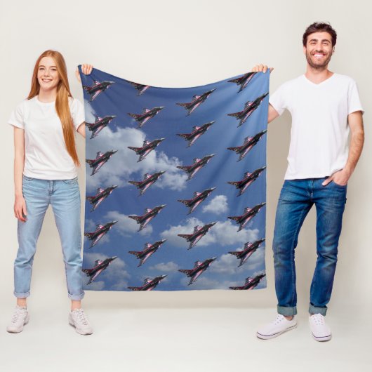Couverture Polaire Typhon d'Union Jack (En situation)