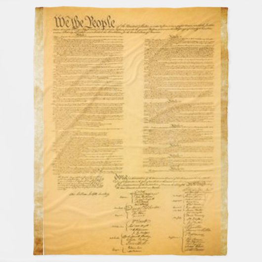 COUVERTURE POLAIRE U.S. CONSTITUTION (Devant)