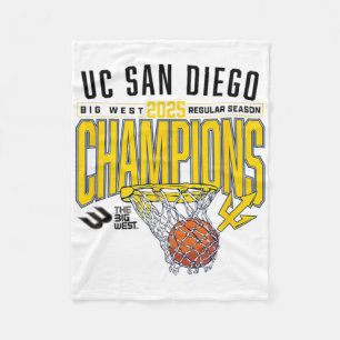 Couverture Polaire Uc San Diego Tretons 2025 Saison Régulière Basketb