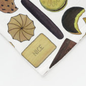 Couverture Polaire UK British Biscuits Shortbread Rich Tea Digestives (Coin)