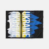 Couverture Polaire Ukraine Mountain Reflections Ukrainian Nature Souv (Devant (Horizontal))