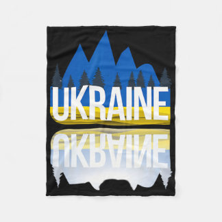 Couverture Polaire Ukraine Mountain Reflections Ukrainian Nature Souv