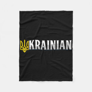 Couverture Polaire Ukraine Paix Patrie Drapeau Ukrainien Ukrainien Co