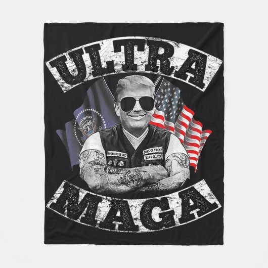 Couverture Polaire Ultra MAGA 76 (Devant)