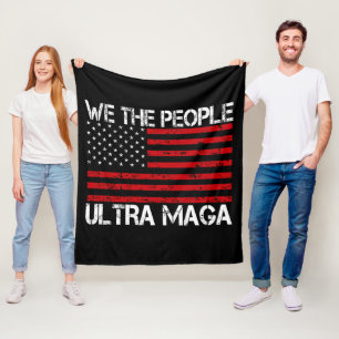 Couverture Polaire Ultra Maga Pro Trump 2024 Drôle Républicain