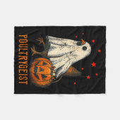 Couverture Polaire Ultrygeist Funny Halloween Chicken Ghost Costume P (Devant (Horizontal))