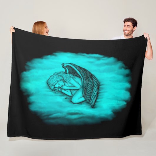 Couverture Polaire Un ange endormi (En situation)