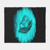 Couverture Polaire Un ange endormi (Devant (Horizontal))