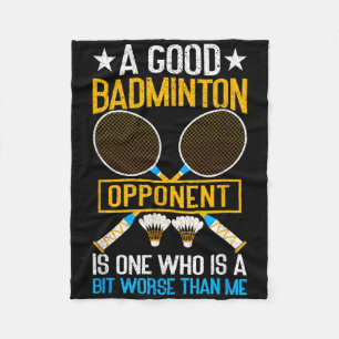 Couverture Polaire Un bon adversaire de badminton est un peu pire que