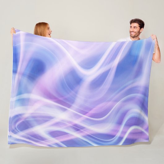 Couverture Polaire Un brouillard pastel mystique (En situation)