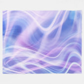 Couverture Polaire Un brouillard pastel mystique (Devant (Horizontal))