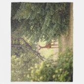 Couverture Polaire Un cerf solitaire  (Devant)