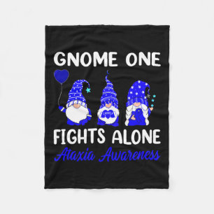 Couverture Polaire Un combat seul Blue Ribbon Ataxia Sensibilisation