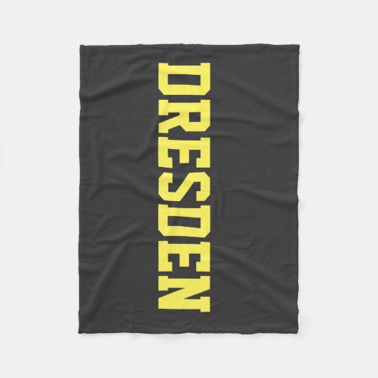 Couverture Polaire Un design merveilleux pour tous les Dresdner (Devant)