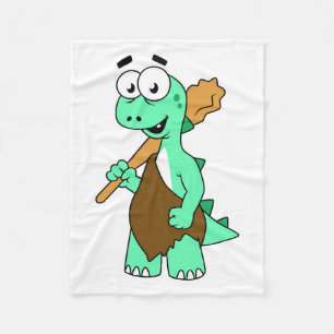 Couverture Polaire Un Dessin Tyrannosaurus Rex Caveman.