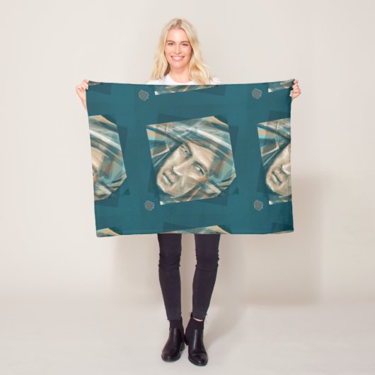 Couverture Polaire Un Elfe Vert provocateur (En situation)