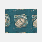 Couverture Polaire Un Elfe Vert provocateur (Devant (Horizontal))