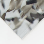 COUVERTURE POLAIRE UN ÉNORME FLOC DENSE D'OEUVRE DE NEIGE S'ENSEMBLE (Coin)