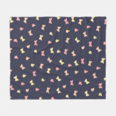 Couverture Polaire Un flottement des papillons (Devant (Horizontal))