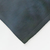 Couverture Polaire Un fonctionnement brun et blanc aux cheveux longs (Coin)