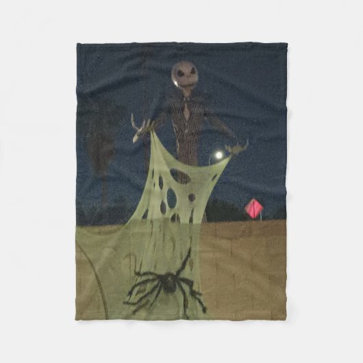 Couverture Polaire un Halloween confortable (Devant)