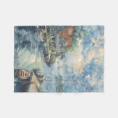 Couverture Polaire Un havre paisible (Devant (Horizontal))