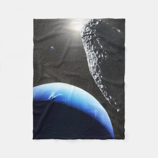 Couverture Polaire Un Hippocamp de la minuscule lune de Neptune. (Devant)