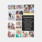 Couverture Polaire Un Hug Du Mémorial Photo Du Ciel (Devant)