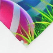 Couverture Polaire Un lapin heureux (Coin)